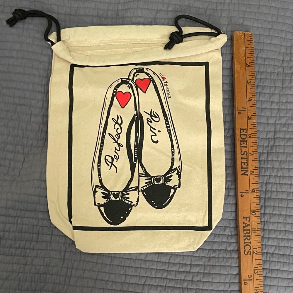 Brighton Tote Bags with Red and Black Accents - Picture 5 of 12
